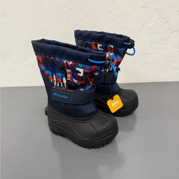 Columbia Toddler Powderbug Plus II Winter Boots Size 7 Waterproof - Picture 2 of 6